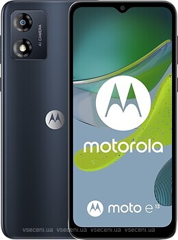 Фото Motorola Moto E13 2/64Gb Cosmic Black