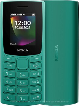 Фото Nokia 106 (2023) Single Sim Emerald Green