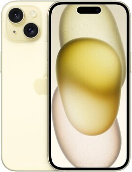 Фото Apple iPhone 15 128Gb Yellow Dual Sim (MTLF3)