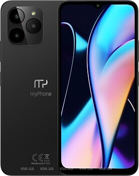 Фото MyPhone N23 6/128Gb Black