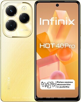 Фото Infinix Hot 40 Pro 8/256Gb Horizon Gold