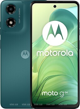 Фото Motorola Moto G04 4/128Gb Sea Green