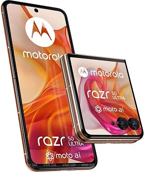 Фото Motorola Razr 50 Ultra 12/512Gb Peach Fuzz