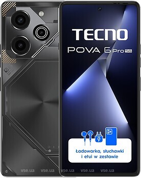 Фото Tecno Pova 6 Pro (LI9) 12/256Gb Meteorite Grey