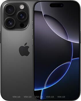 Фото Apple iPhone 16 Pro 128Gb Black Titanium (MYND3)