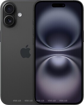 Фото Apple iPhone 16 Plus 128Gb Black (MXVU3)