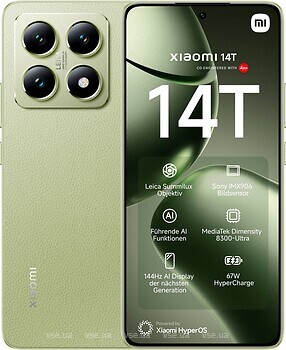 Фото Xiaomi 14T 12/256Gb Lemon Green