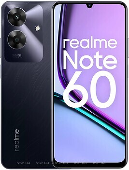 Фото Realme Note 60 6/128Gb Marble Black