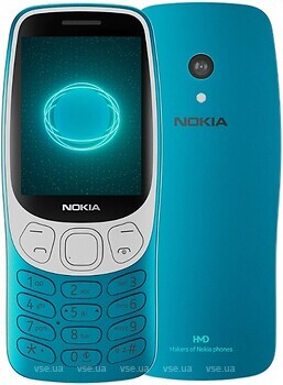 Фото Nokia 3210 (2024) Dual Sim Scuba Blue