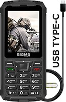 Фото Sigma Mobile X-treme PR68 Type-C Black