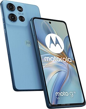 Фото Motorola Moto G75 5G 8/256Gb Aqua Blue