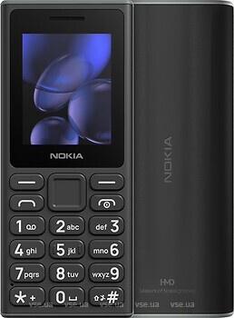 Фото Nokia 105 (2024) Dual Sim Black