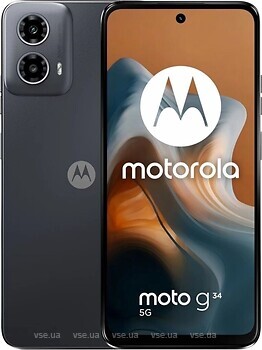 Фото Motorola Moto G34 5G 8/128Gb Charcoal Black