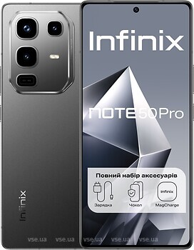 Фото Infinix Note 50 Pro 4G 8/256Gb Shadow Black