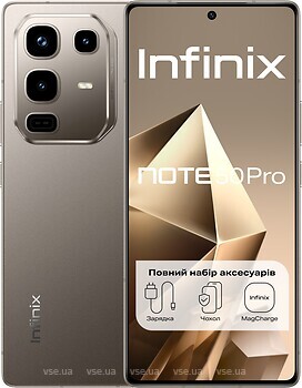 Фото Infinix Note 50 Pro 4G 8/256Gb Titanium Grey