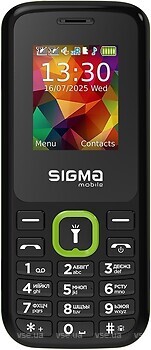 Фото Sigma Mobile X-style 171 Mini Black/Green