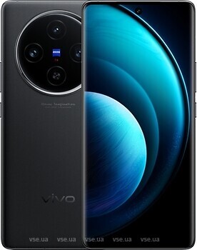 Фото Vivo X100 16/512Gb Asteroid Black