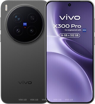 Фото Vivo X300 Pro (Global) 16/512Gb Phantom Black