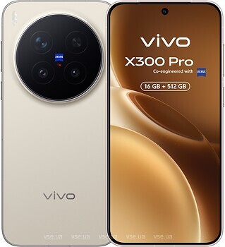 Фото Vivo X300 Pro (Europe) 16/512Gb Dune Brown