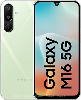 Фото Samsung Galaxy M16 5G 6/128Gb Mint Green (SM-M166P)