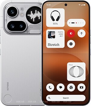 Фото Nothing Phone (4a) Pro 12/256Gb Silver