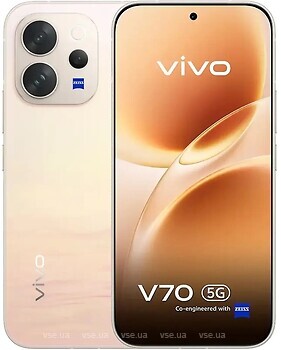 Фото Vivo V70 12/256Gb Golden Hour