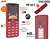 Фото 2E E240 (2025) Red Dual Sim