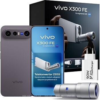 Фото Vivo X300 FE Best Experience Kit 12/512Gb Graphite Black
