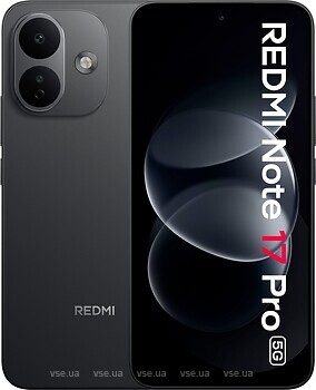 Фото Xiaomi Redmi Note 17 Pro 5G 6/256Gb Black