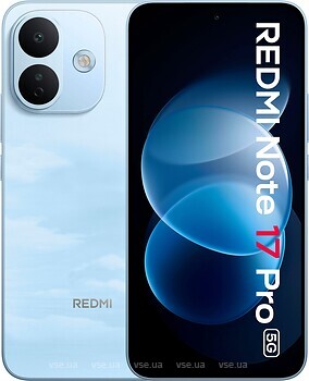 Фото Xiaomi Redmi Note 17 Pro 5G 6/256Gb Sky Blue