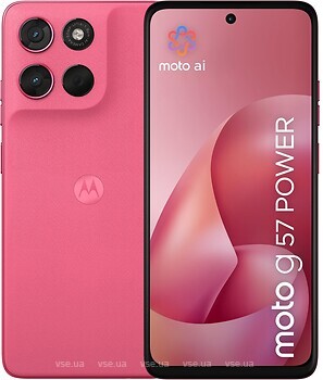 Фото Motorola Moto G57 Power 8/256Gb Pink Lemonade