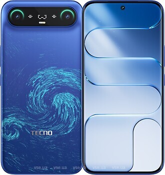 Фото Tecno Camon Slim 4G (CN6c) 8/128Gb Van Gogh Blue