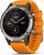 Фото Garmin Fenix 5 Plus Sapphire Titan with Spark Orange Band (010-01988-05)