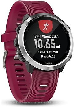 Фото Garmin Forerunner 645 Music with Cerise Coloured Band (010-01863-31)