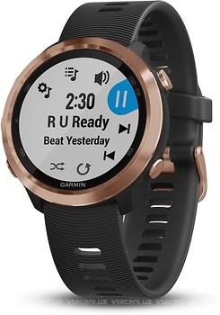 Фото Garmin Forerunner 645 Music Black with Rose-gold Hardware (010-01863-33)