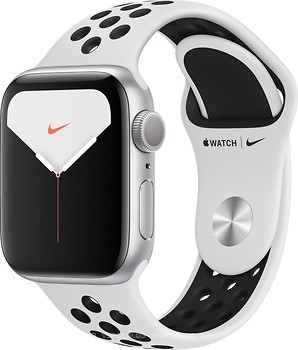 Фото Apple Watch Nike+ Series 5 44mm Silver (MX3V2)