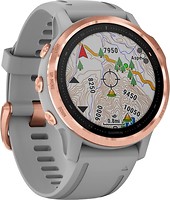 Фото Garmin Fenix 6S Pro Sapphire Rose Gold-tone with Powder Gray Band