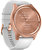 Фото Garmin Vivomove Style Rose Gold Aluminum Case with White Silicone Band