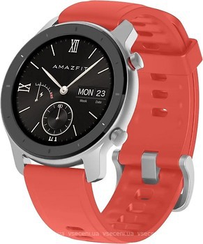 Фото Xiaomi Amazfit GTR 42mm Coral Red
