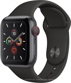 Фото Apple Watch Series 5 40mm Space Gray (MWX32)