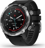 Фото Garmin Descent Mk2 Stainless Steel with Black Band (010-02132-10)