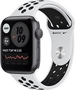 Фото Apple Watch Nike SE GPS + Cellular 44mm Space Gray Aluminum Case with Pure Platinum/Black Nike Sport Band (MYYP2)