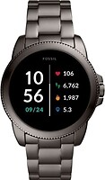 Фото Fossil Gen 5E 44mm Grey Stainless Steel (FTW4049)