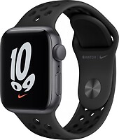 Фото Apple Watch Nike SE GPS 40mm Space Gray Aluminum Case with Anthracite/Black Nike Sport Band (MKQ33)