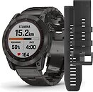 Фото Garmin Fenix 7X Sapphire Solar Carbon Grey DLC Titanium with Carbon Grey DLC Vented Titanium Band (010-02541-27)