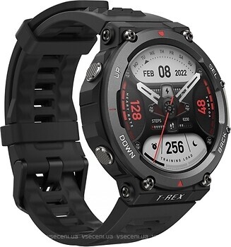 Часы Xiaomi Amazfit T-Rex 2 Ember Black ᐉ цены в Украине. Купить без ...