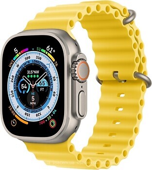 Фото Apple Watch Ultra GPS + Cellular 49mm Titanium Case with Yellow Ocean Band