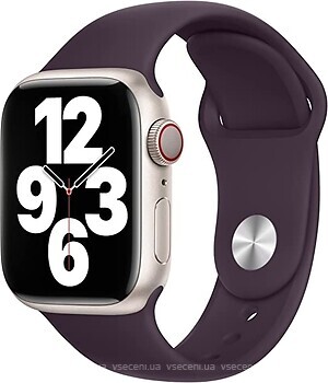 Фото Apple Watch SE 2 GPS +Cellular 44mm Starlight Aluminum Case with Elderberry Sport Band (MNQE3)