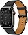 Фото Apple Watch Hermes Series 8 45mm Space Black Stainless Steel Case with Noir Single Tour (MNNY3/MX2R2)