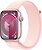 Фото Apple Watch Series 9 GPS 41mm Pink Aluminium Case with Light Pink Sport Loop (MR953)